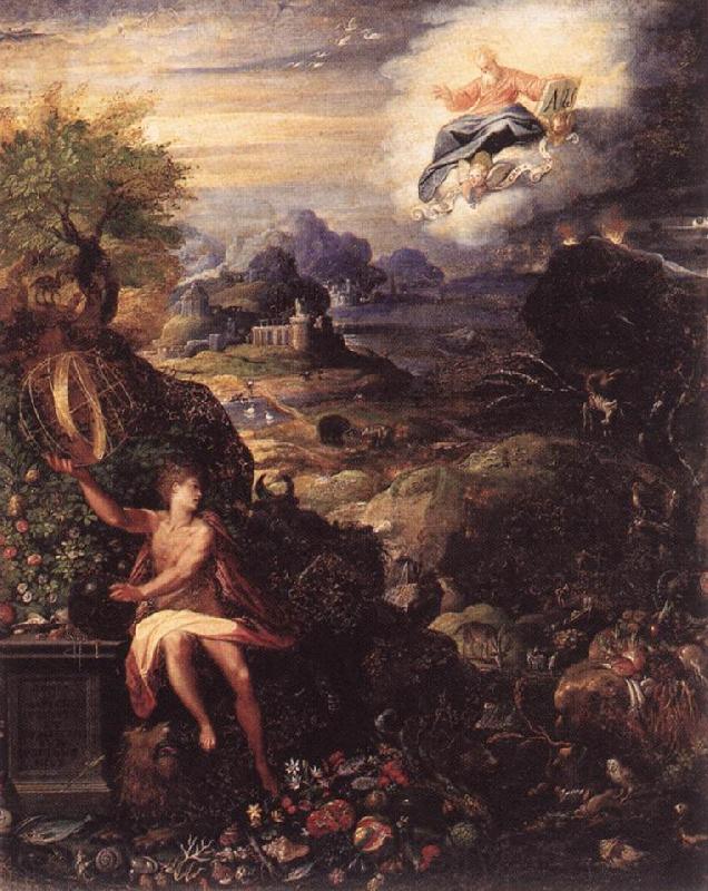 ZUCCHI, Jacopo Allegory of the Creation nw3r Spain oil painting art